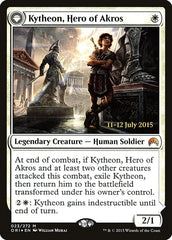 Kytheon, Hero of Akros // Gideon, Battle-Forged [Magic Origins Prerelease Promos] | Chromatic Games