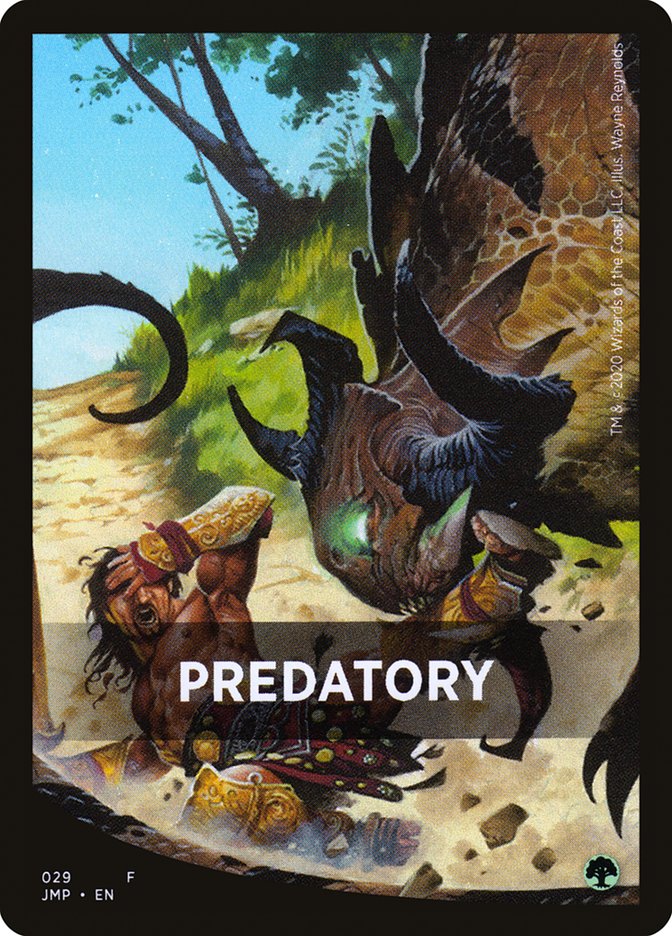 Predatory [Jumpstart Front Cards] | Chromatic Games