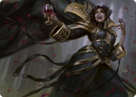 Bloodcrazed Socialite Art Card [Innistrad: Crimson Vow Art Series] | Chromatic Games