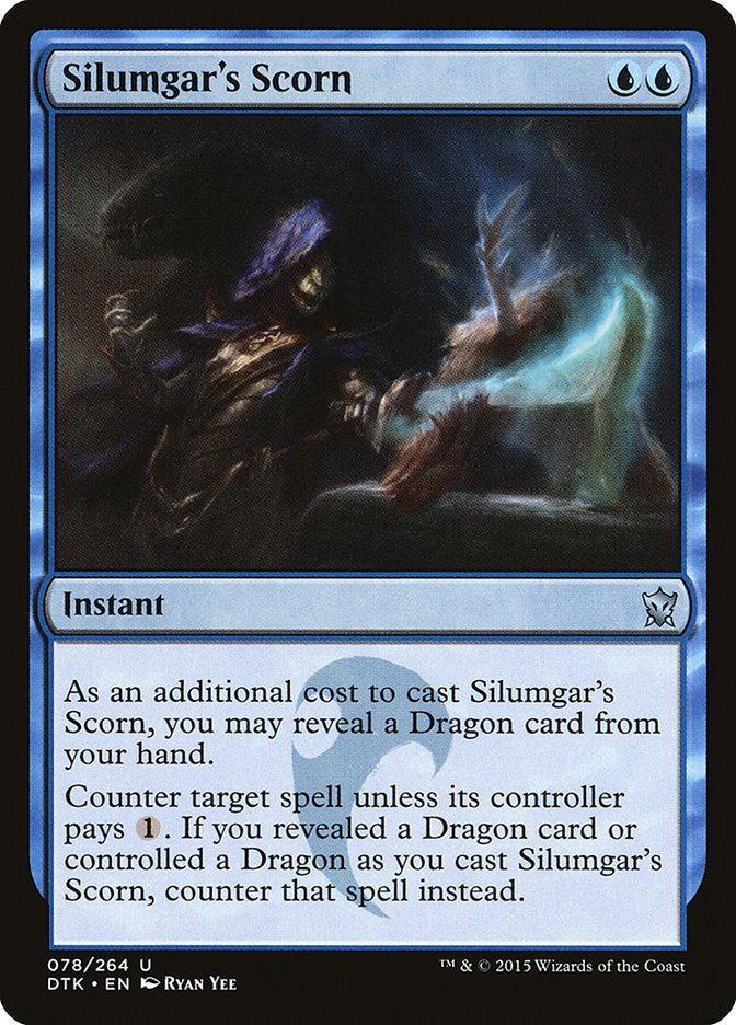 Silumgar's Scorn [Dragons of Tarkir] | Chromatic Games