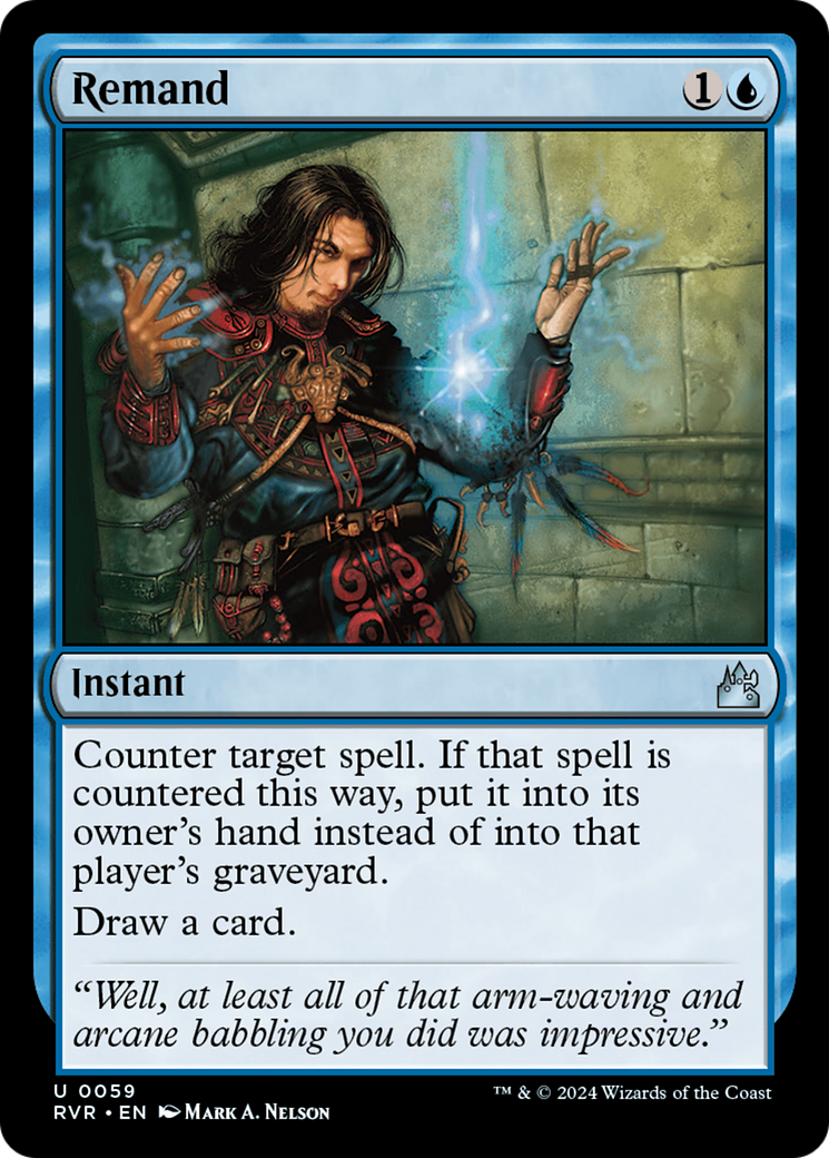 Remand [Ravnica Remastered] | Chromatic Games