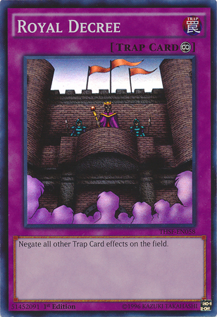 Royal Decree [THSF-EN058] Super Rare | Chromatic Games