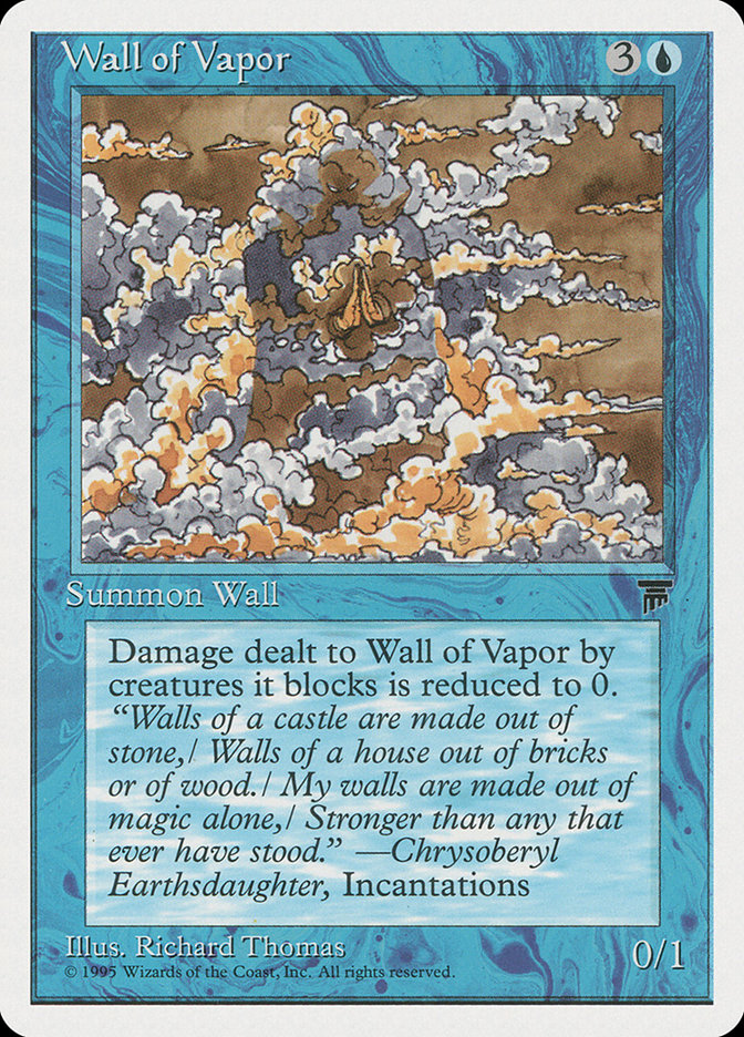 Wall of Vapor [Chronicles] | Chromatic Games