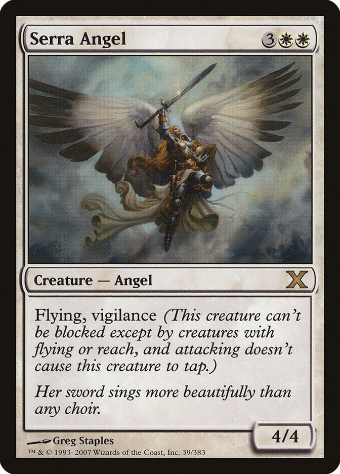 Serra Angel [Tenth Edition] | Chromatic Games