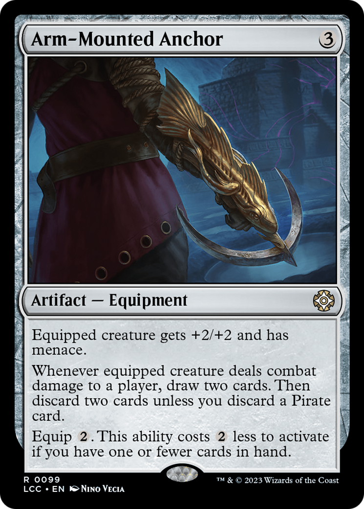 Arm-Mounted Anchor [The Lost Caverns of Ixalan Commander] | Chromatic Games