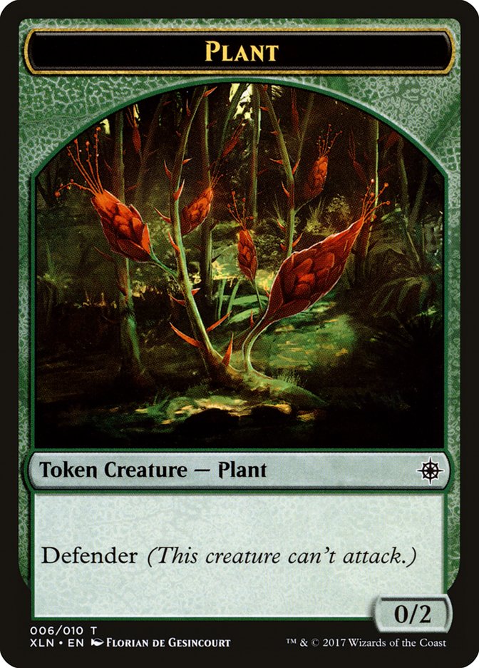 Plant Token [Ixalan Tokens] | Chromatic Games