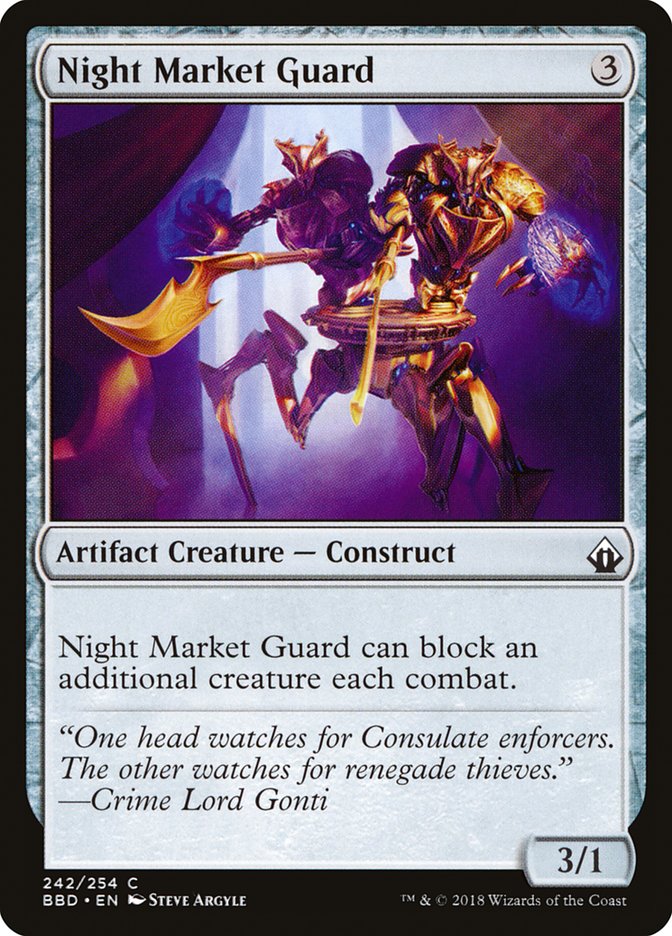 Night Market Guard [Battlebond] | Chromatic Games