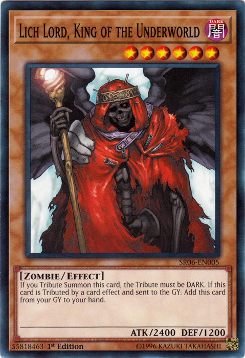 Lich Lord, King of the Underworld [SR06-EN005] Common | Chromatic Games