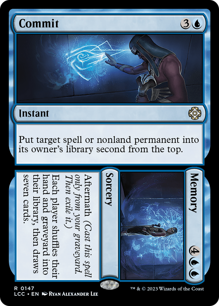 Commit // Memory [The Lost Caverns of Ixalan Commander] | Chromatic Games