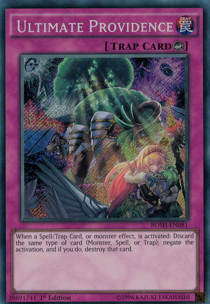 Ultimate Providence [BOSH-EN081] Secret Rare | Chromatic Games