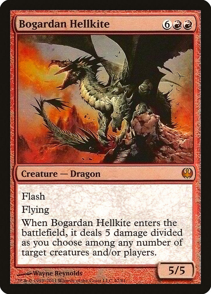 Bogardan Hellkite [Duel Decks: Knights vs. Dragons] | Chromatic Games