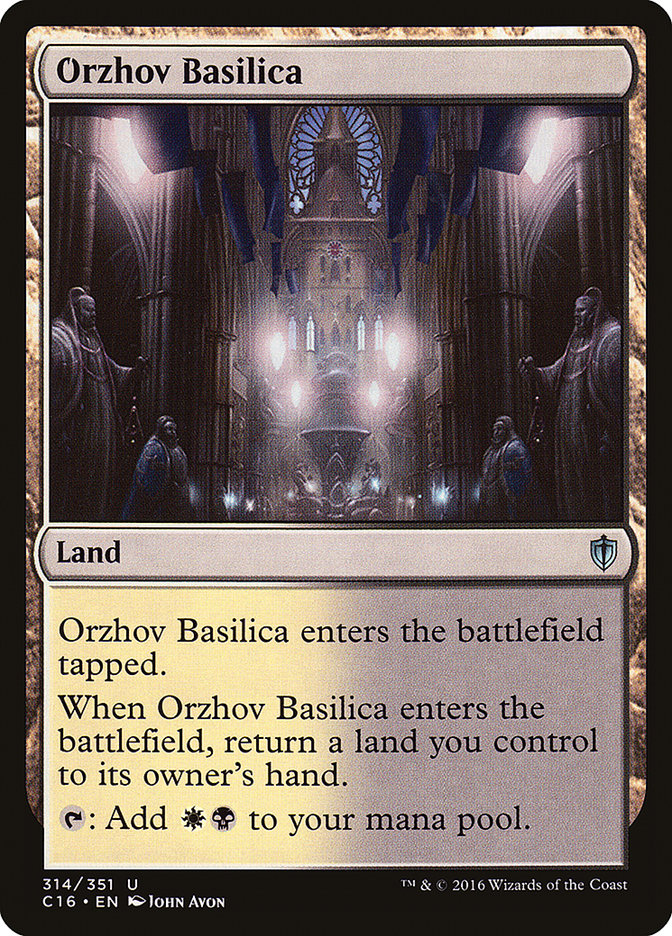 Orzhov Basilica [Commander 2016] | Chromatic Games