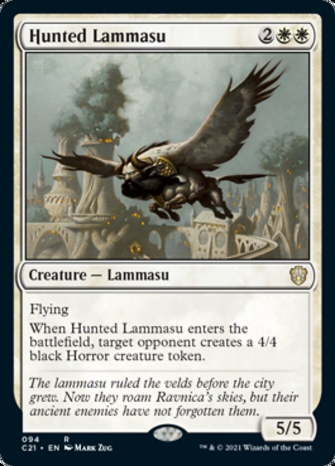 Hunted Lammasu [Commander 2021] | Chromatic Games