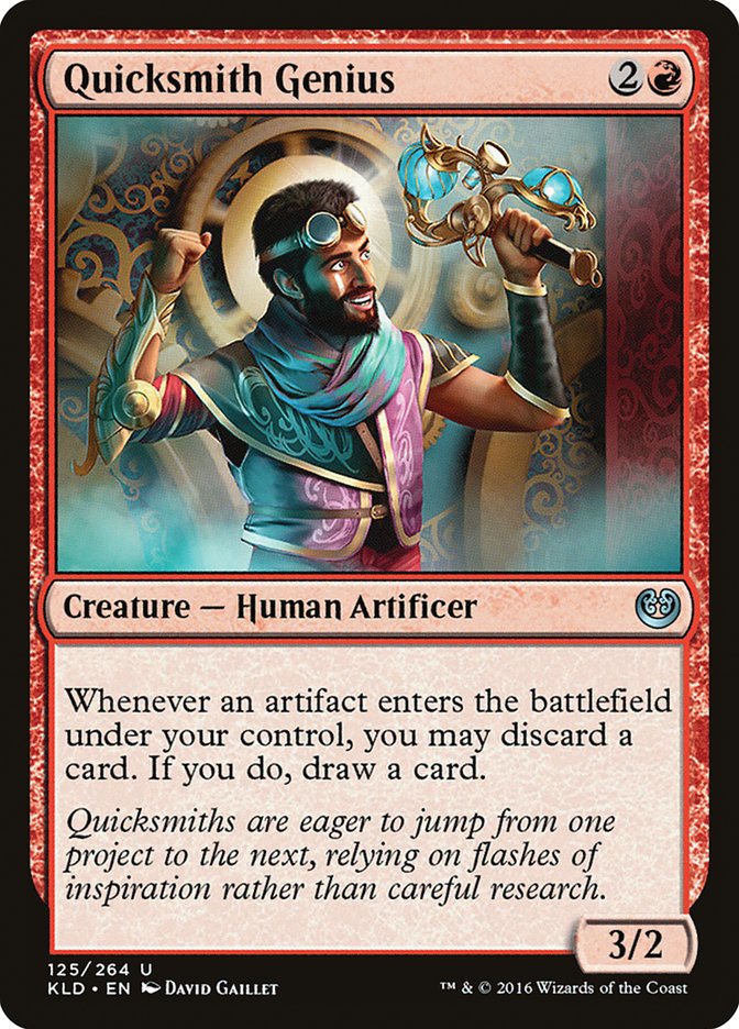 Quicksmith Genius [Kaladesh] | Chromatic Games