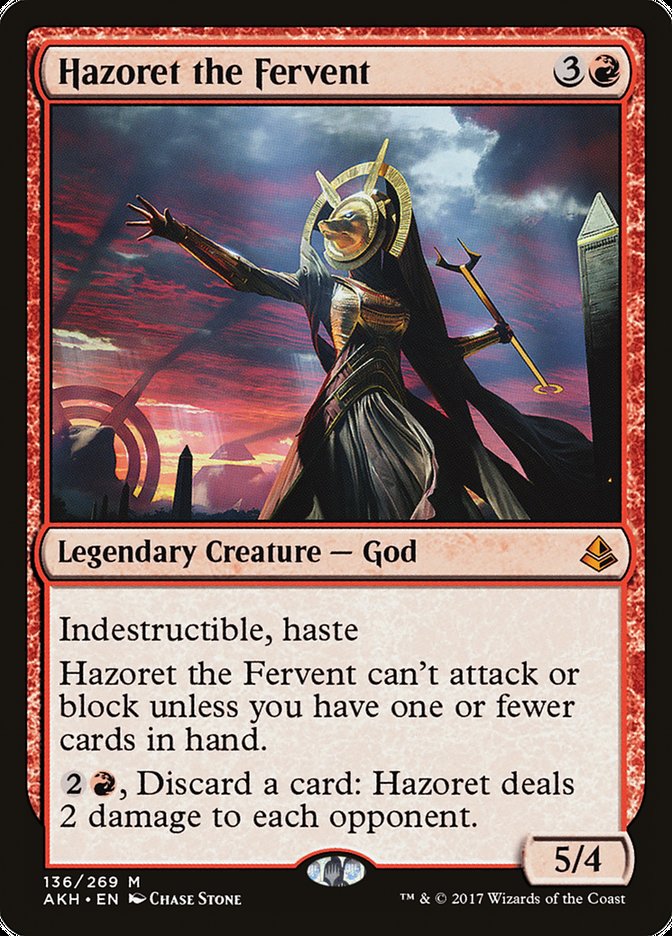 Hazoret the Fervent [Amonkhet] | Chromatic Games