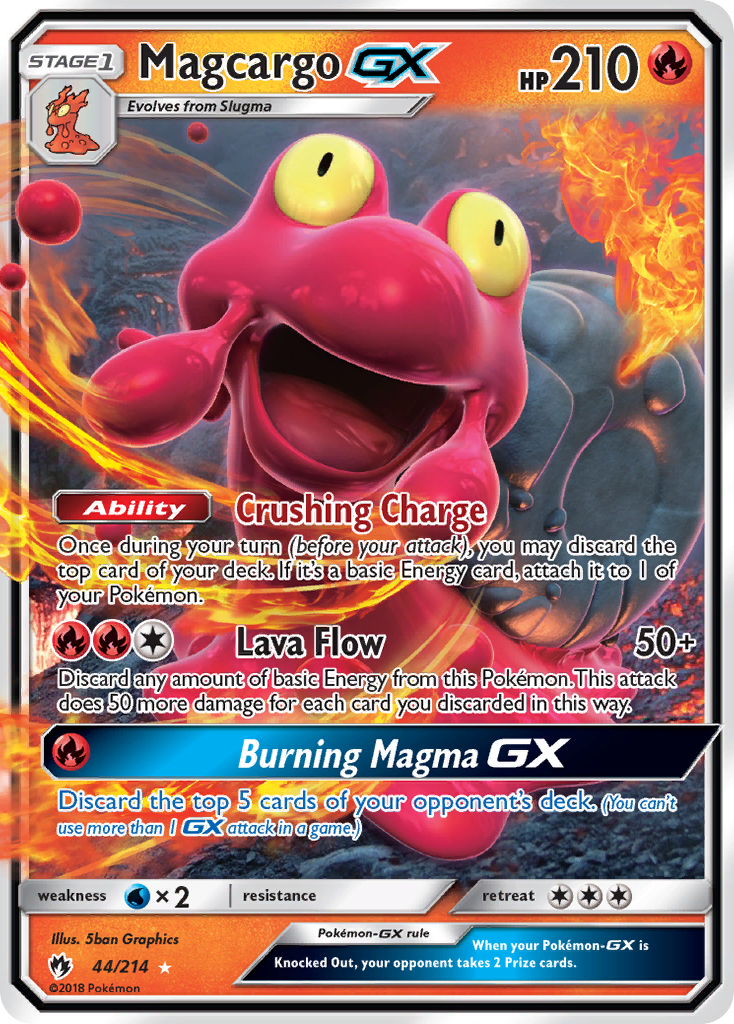 Magcargo GX [Lost Thunder] | Chromatic Games