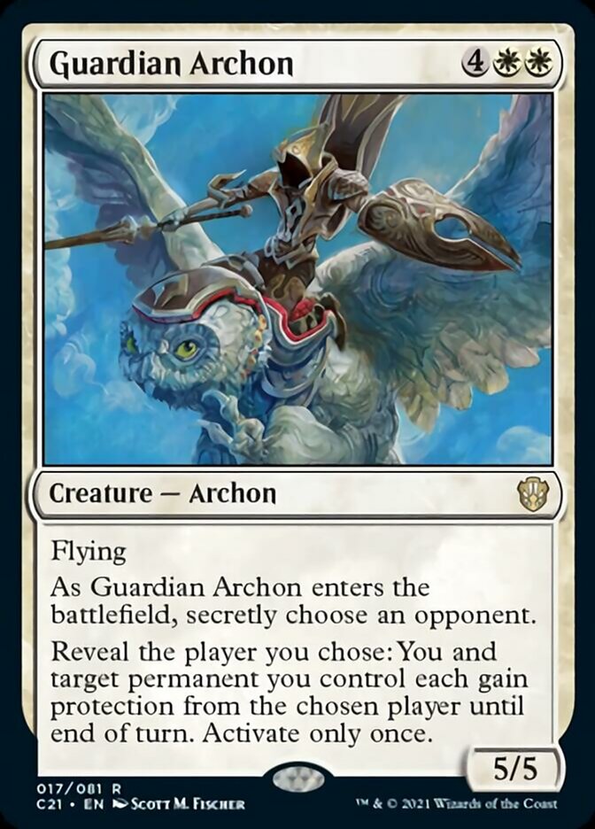 Guardian Archon [Commander 2021] | Chromatic Games