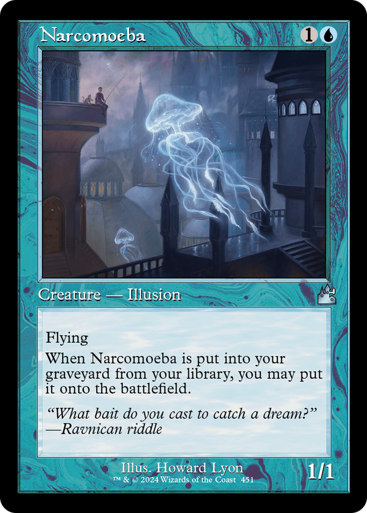 Narcomoeba (Retro Frame) [Ravnica Remastered] | Chromatic Games