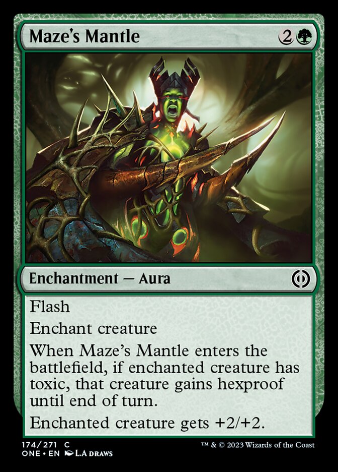 Maze's Mantle [Phyrexia: All Will Be One] | Chromatic Games