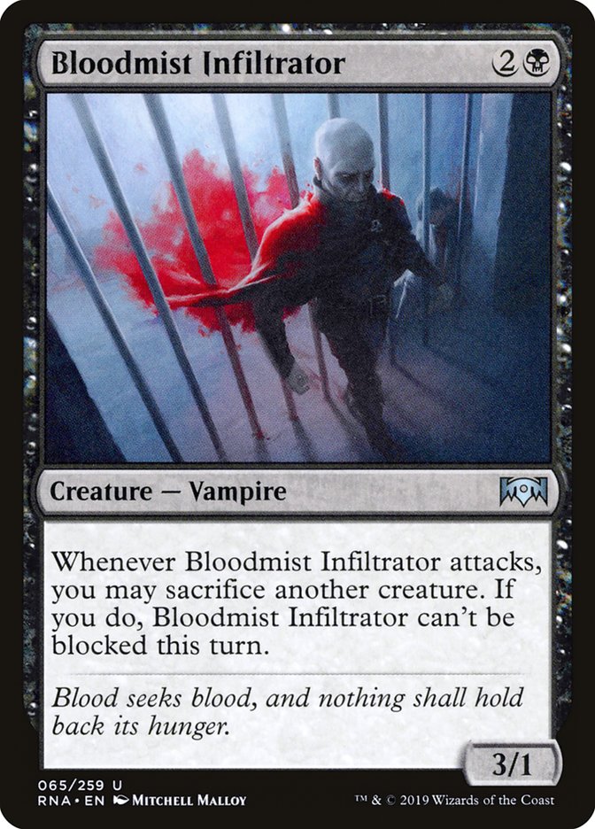 Bloodmist Infiltrator [Ravnica Allegiance] | Chromatic Games