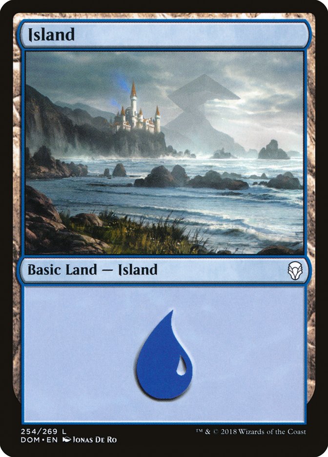 Island (254) [Dominaria] | Chromatic Games