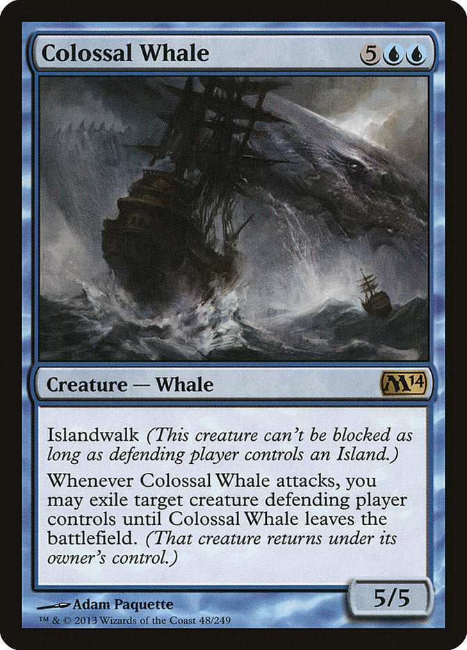 Colossal Whale [Magic 2014] | Chromatic Games