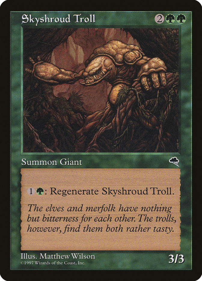 Skyshroud Troll [Tempest] | Chromatic Games