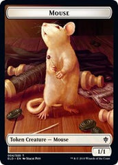 Mouse // Food (16) Double-Sided Token [Throne of Eldraine Tokens] | Chromatic Games