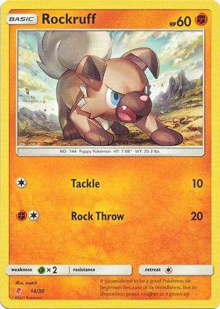 Rockruff (14/30) [Sun & Moon: Trainer Kit - Lycanroc] | Chromatic Games