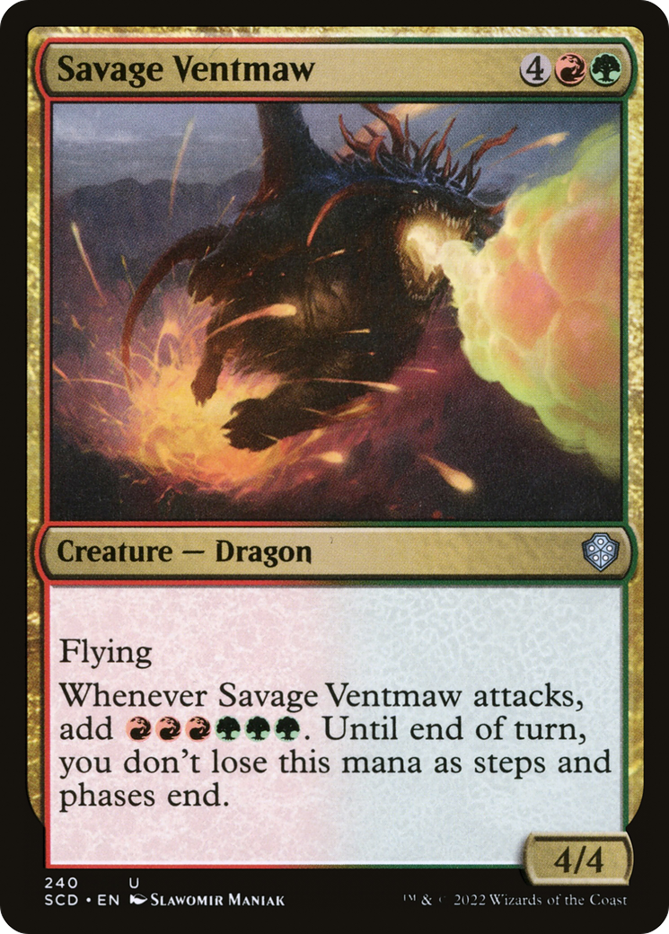 Savage Ventmaw [Starter Commander Decks] | Chromatic Games