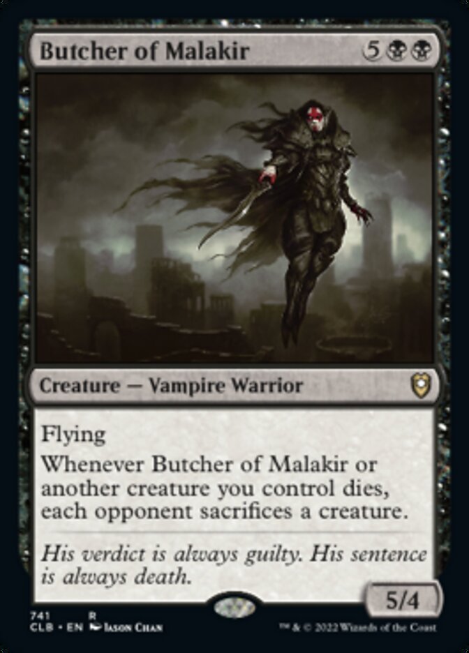 Butcher of Malakir [Commander Legends: Battle for Baldur's Gate] | Chromatic Games