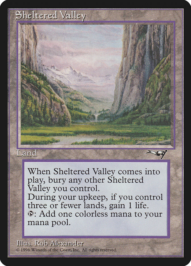 Sheltered Valley [Alliances] | Chromatic Games