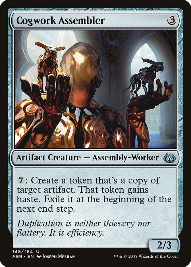 Cogwork Assembler [Aether Revolt] | Chromatic Games