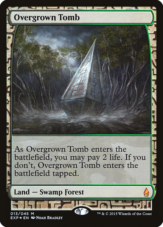 Overgrown Tomb [Zendikar Expeditions] | Chromatic Games