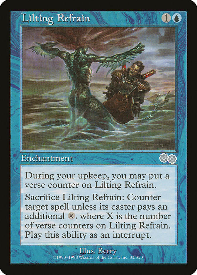 Lilting Refrain [Urza's Saga] | Chromatic Games