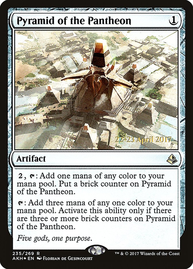 Pyramid of the Pantheon [Amonkhet Prerelease Promos] | Chromatic Games