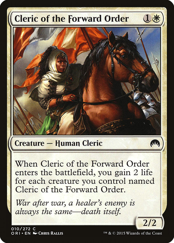 Cleric of the Forward Order [Magic Origins] | Chromatic Games