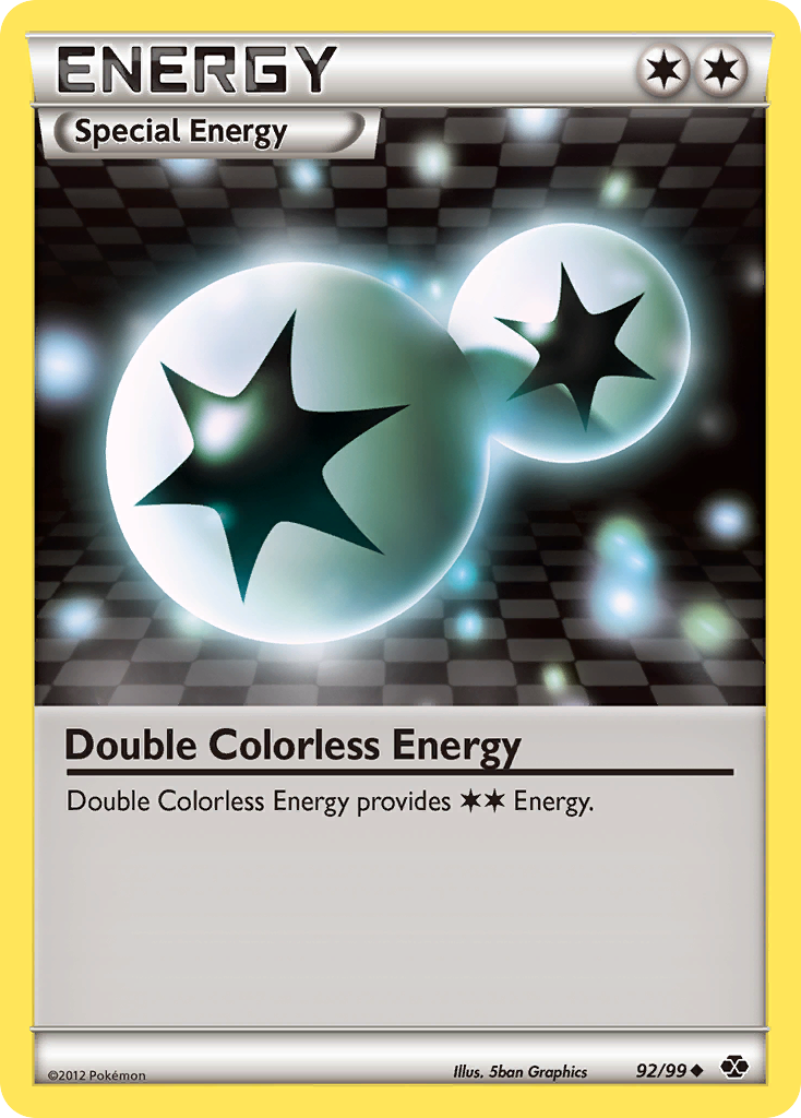 Double Colorless Energy (92/99) [Black & White: Next Destinies] | Chromatic Games