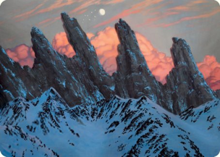 Mountain (275) Art Card [Dungeons & Dragons: Adventures in the Forgotten Realms Art Series] | Chromatic Games