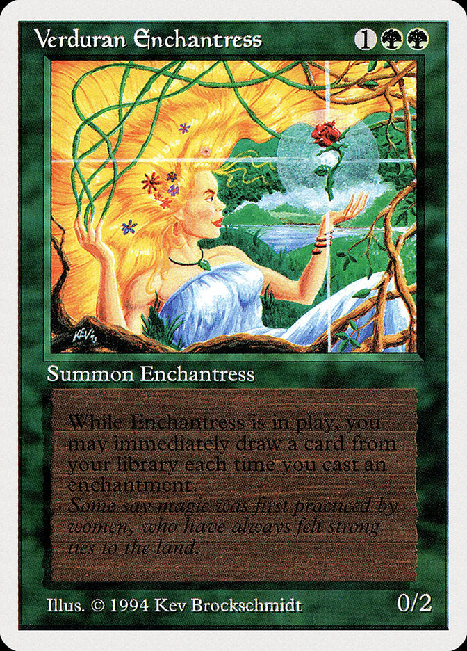 Verduran Enchantress [Summer Magic / Edgar] | Chromatic Games