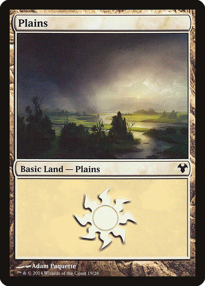 Plains (19) [Modern Event Deck 2014] | Chromatic Games