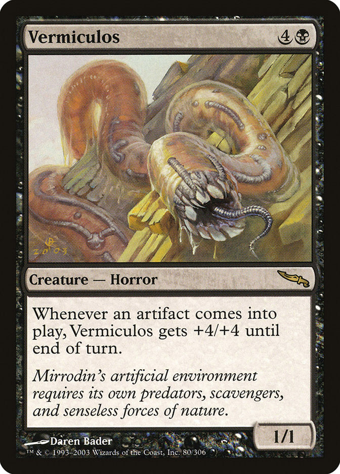 Vermiculos [Mirrodin] | Chromatic Games