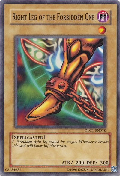 Right Leg of the Forbidden One [DLG1-EN018] Common | Chromatic Games