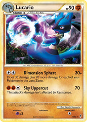 Lucario (14/95) (Theme Deck Exclusive) [HeartGold & SoulSilver: Call of Legends] | Chromatic Games