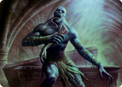 Ghoul Art Card [Dungeons & Dragons: Adventures in the Forgotten Realms Art Series] | Chromatic Games