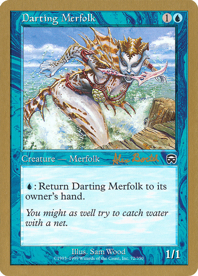 Darting Merfolk (Alex Borteh) [World Championship Decks 2001] | Chromatic Games