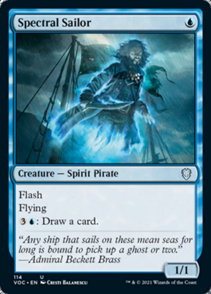 Spectral Sailor [Innistrad: Crimson Vow Commander] | Chromatic Games