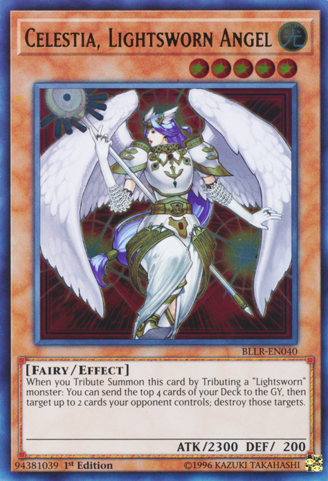 Celestia, Lightsworn Angel [BLLR-EN040] Ultra Rare | Chromatic Games