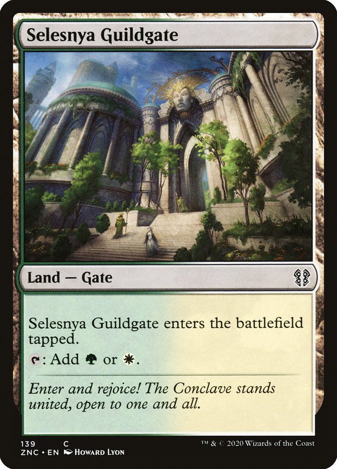 Selesnya Guildgate [Zendikar Rising Commander] | Chromatic Games