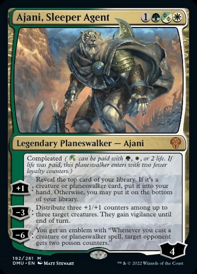 Ajani, Sleeper Agent [Dominaria United] | Chromatic Games